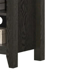 70 TV Stand with Open Shelves and Cable Management