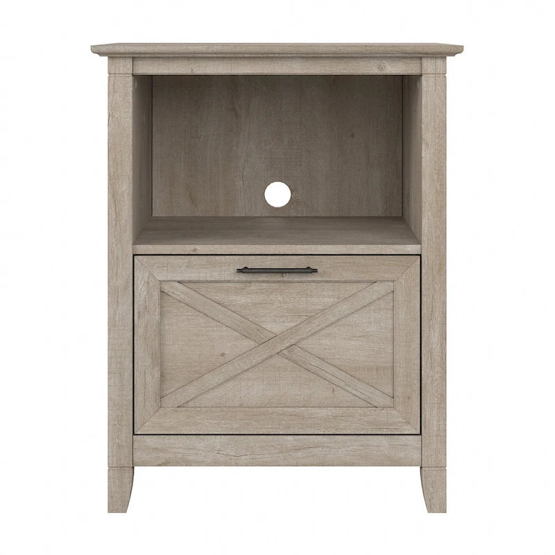 Lateral File Cabinet with Shelf