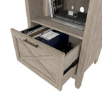 Lateral File Cabinet with Shelf
