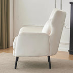 32 Wing Back Velvet Accent Chair
