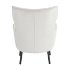 32 Wing Back Velvet Accent Chair
