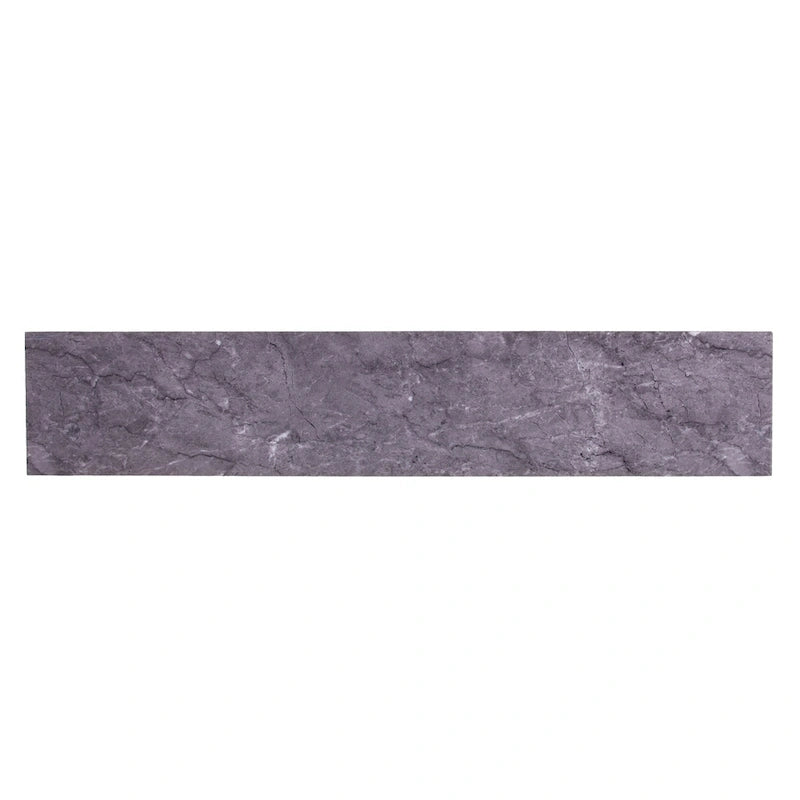 Faux Marble Skinny Console Table