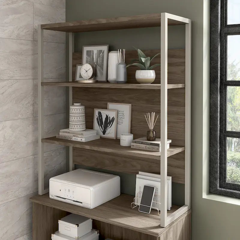 36W Bookcase Hutch