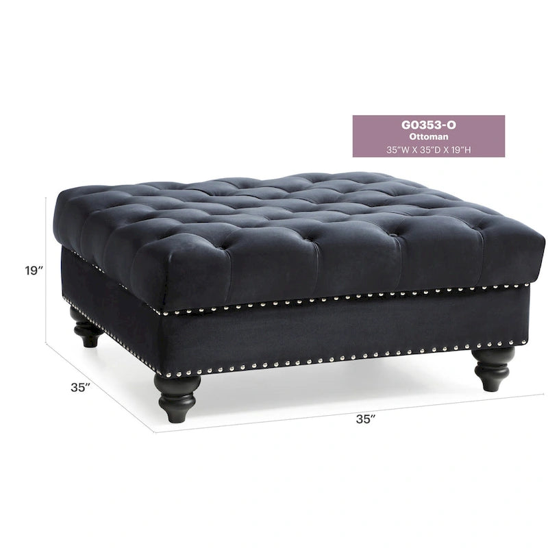 Tufted Ottoman