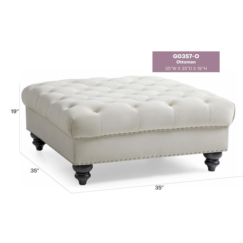 Tufted Ottoman
