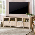 70-inch Split Panel 4-Door TV Stand