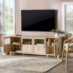 70-inch Split Panel 4-Door TV Stand