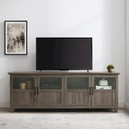 70-inch Split Panel 4-Door TV Stand
