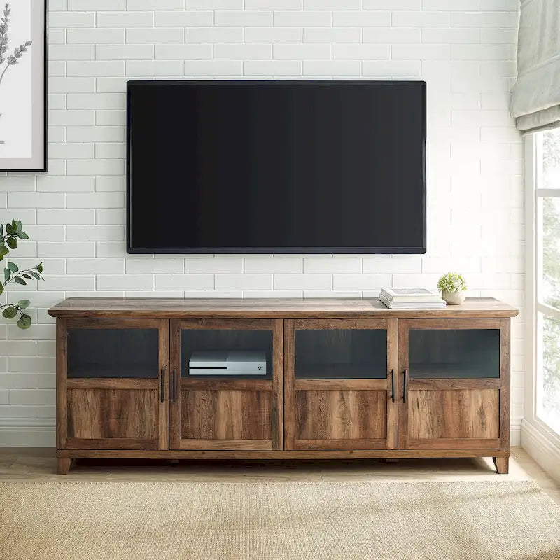 70-inch Split Panel 4-Door TV Stand