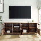 70-inch Split Panel 4-Door TV Stand
