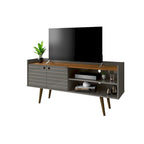 Mid Century Modern Media Cabinet Console