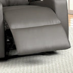 Modern Upholstered Faux Leather Power Recliner Chair