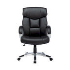 Executive Office Chair, PU Leather, Roller Wheels