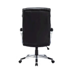 Executive Office Chair, PU Leather, Roller Wheels