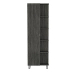 Mirror Linen Cabinet with 4Interior Shelves and 5 External Shelves