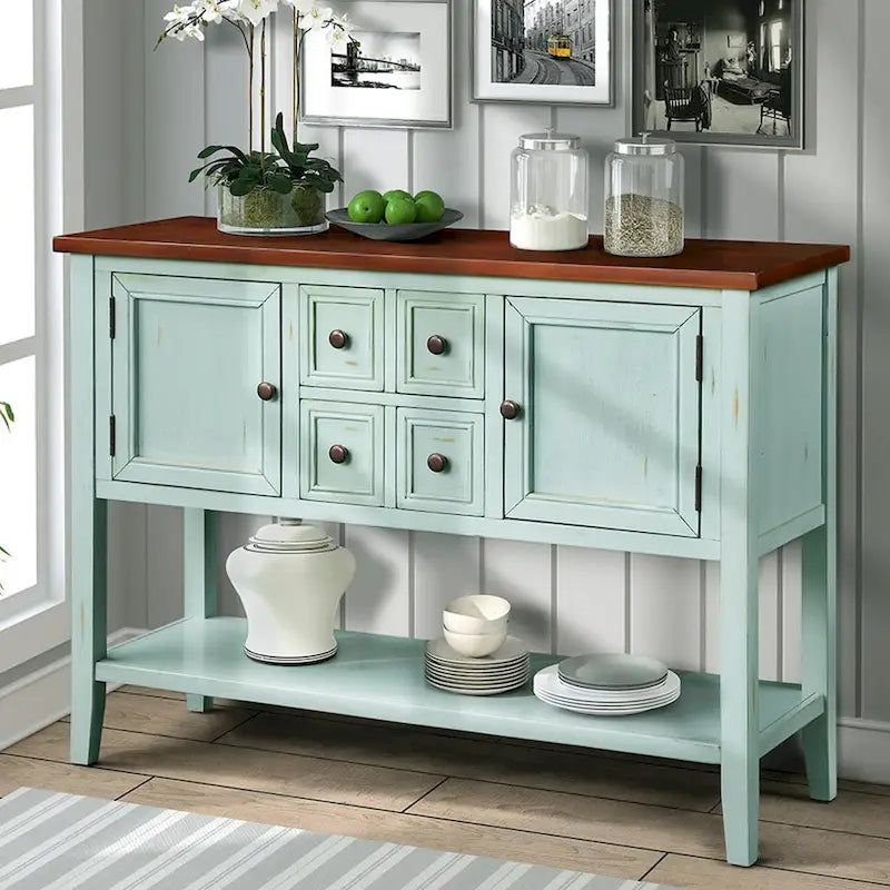 Buffet Sideboard Console Table Retro Design