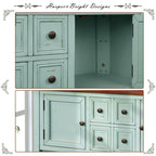 Buffet Sideboard Console Table Retro Design