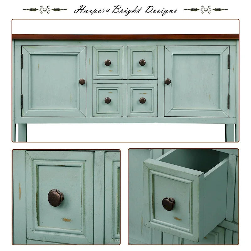 Buffet Sideboard Console Table Retro Design