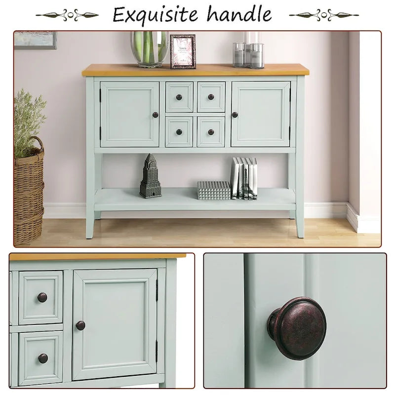 Buffet Sideboard Console Table Retro Design