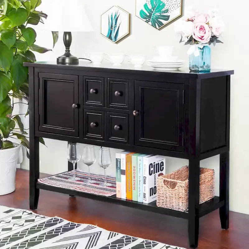 Buffet Sideboard Console Table Retro Design