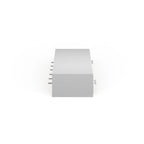 Modern White 2-drawer Floating Wall-mount Desk