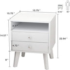 Nightstand with Drawers