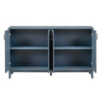 Sideboard with 4 Door Large Storage Buffet with Adjustable Shelves