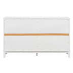 Sideboard with 4 Door Large Storage Buffet with Adjustable Shelves