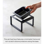 Single Pet Food Bowl - Two Styles, Steel and Ceramic