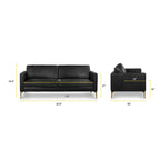 82.5 Sofa - Full Grain Genuine Leather
