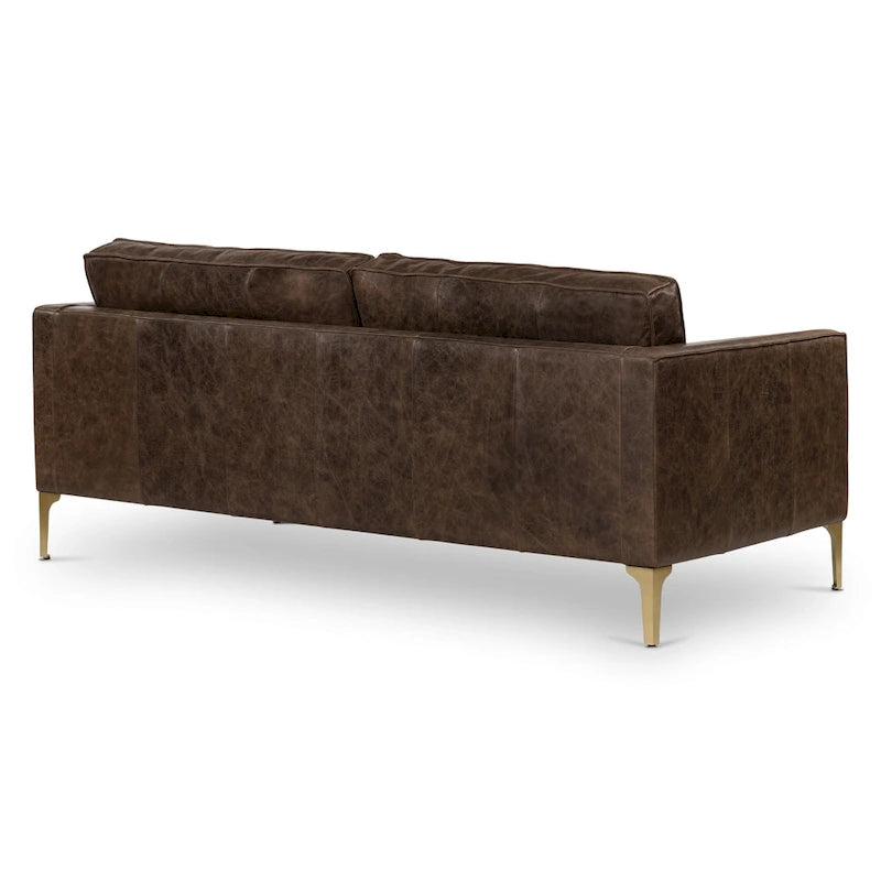 82.5 Sofa - Full Grain Genuine Leather