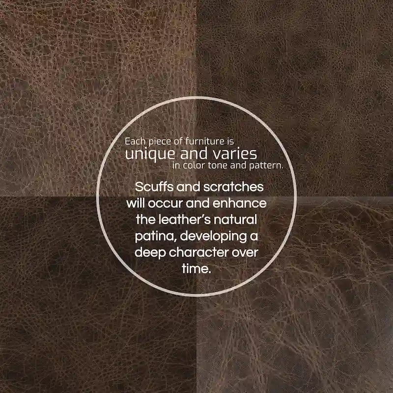 82.5 Sofa - Full Grain Genuine Leather
