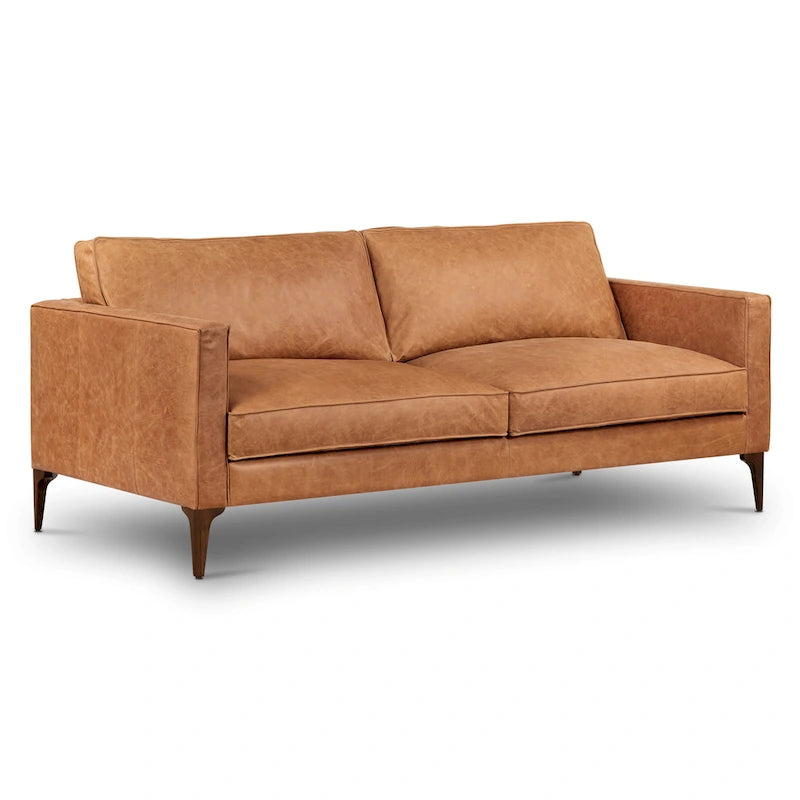 82.5 Sofa - Full Grain Genuine Leather
