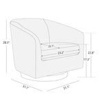 Swivel Accent Chair - Single