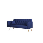 71 Convertible Double Folding Living Room Sofa Bed