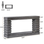 70.8 Inch Console Table Long Narrow Sofa Table for Entryway Living Room