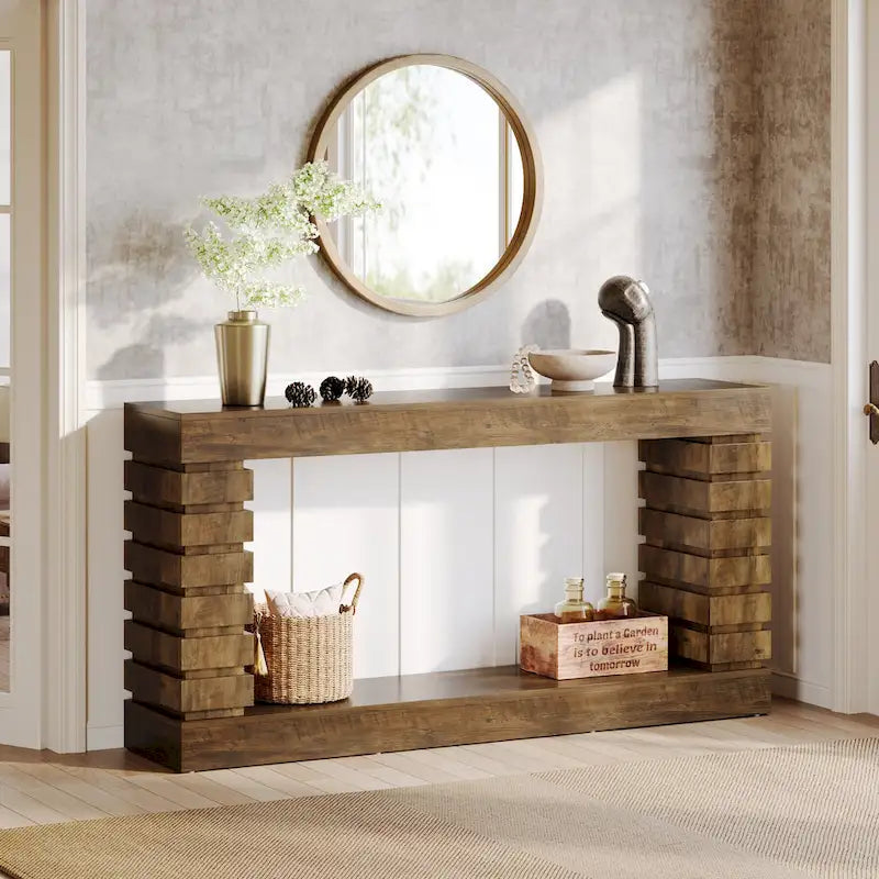 70.8 Inch Console Table Long Narrow Sofa Table for Entryway Living Room