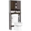 Toilet Storage Cabinet - 8.2D x 26.7W x 66.5H