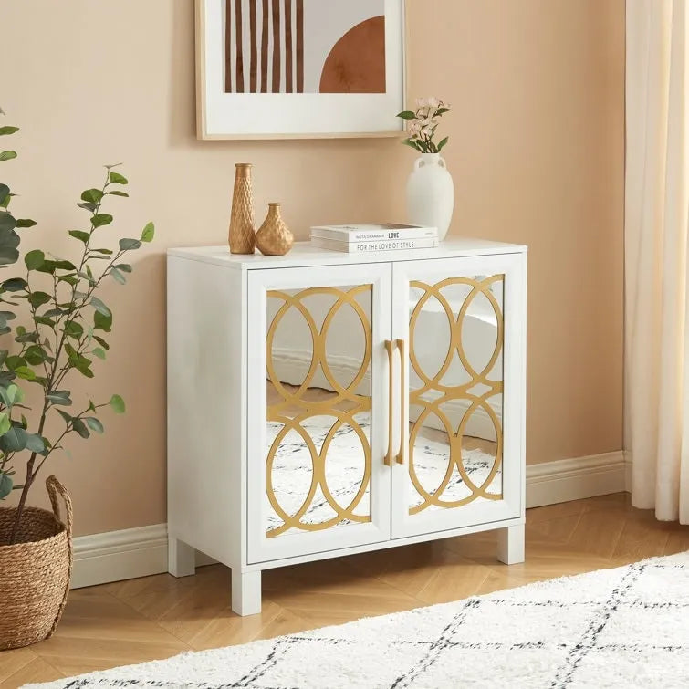 Wood Accent Cabinet 31.1 H X 32.3 W