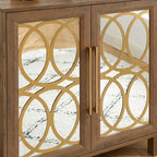 Wood Accent Cabinet 31.1 H X 32.3 W