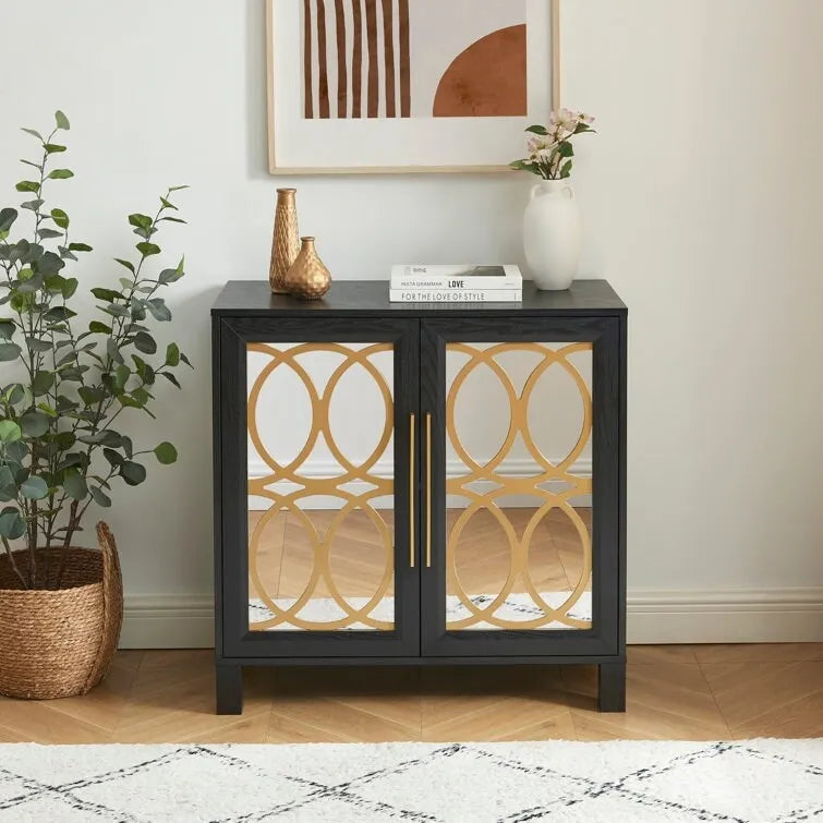 Wood Accent Cabinet 31.1 H X 32.3 W