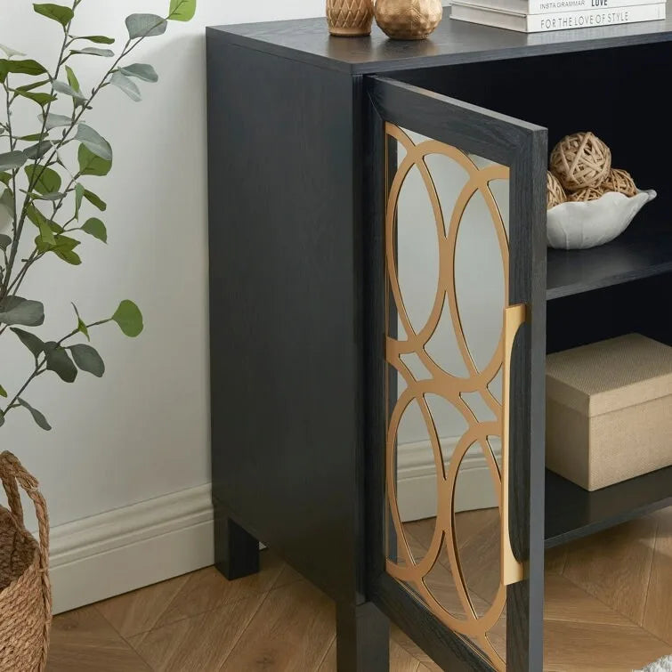 Wood Accent Cabinet 31.1 H X 32.3 W