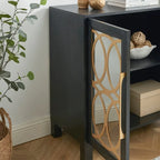 Wood Accent Cabinet 31.1 H X 32.3 W