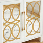 Wood Accent Cabinet 31.1 H X 32.3 W