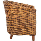 Home Rattan Barrel Chair - 29Wx27Dx33H